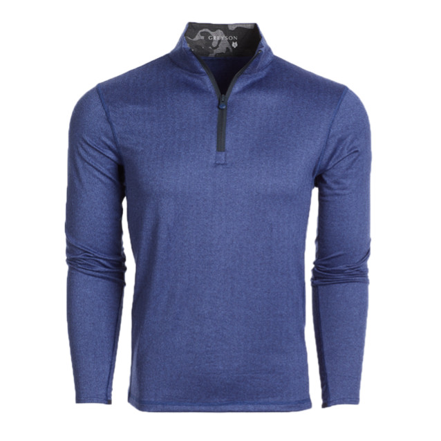 Picture of Greyson Men's Herringbone Tate Quarter-Zip
