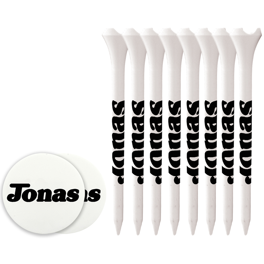 Picture of 8 Performance Golf Tees 3-1/4" and Ball Markers