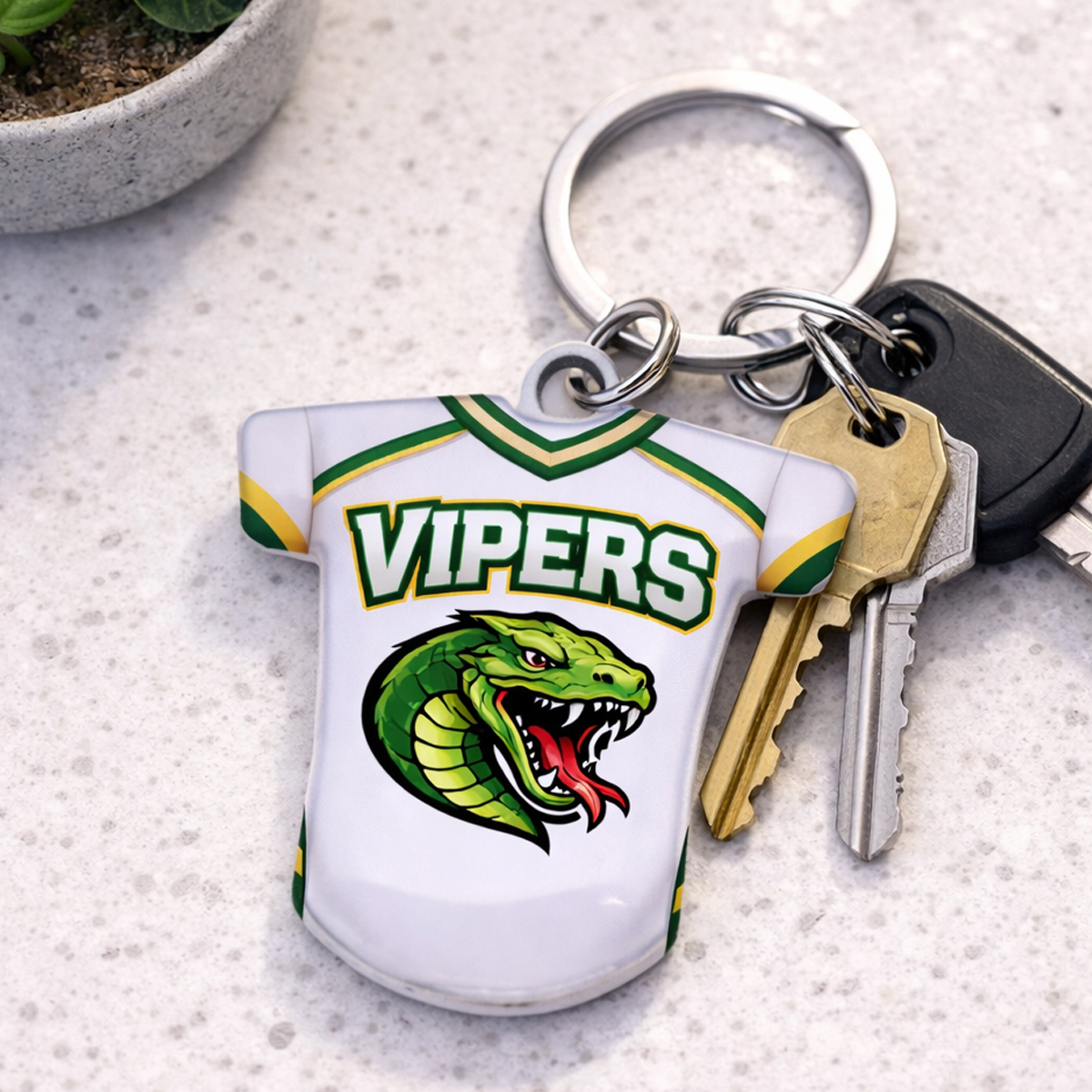 Picture of Sport Jersey Short Sleeve Metal Keychain