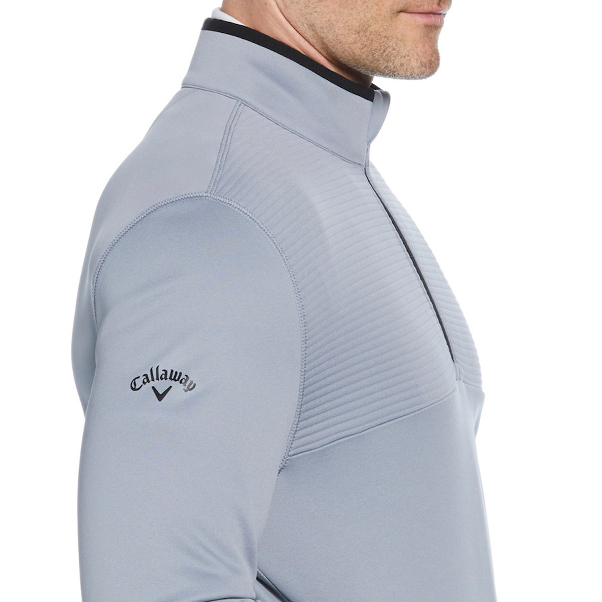 Picture of Callaway Men's Quater-Zip Ottoman Fleece Pullover Shirt