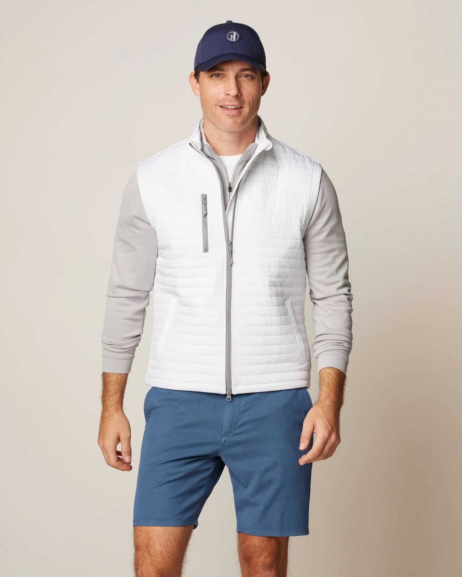 Picture of Johnnie-O Men's Crosswind Quilted Vest