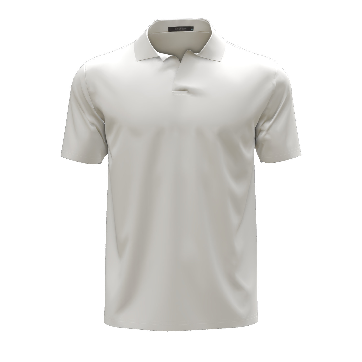 Picture of Greyson Men's Alpha Slub Johnny Collar Polo