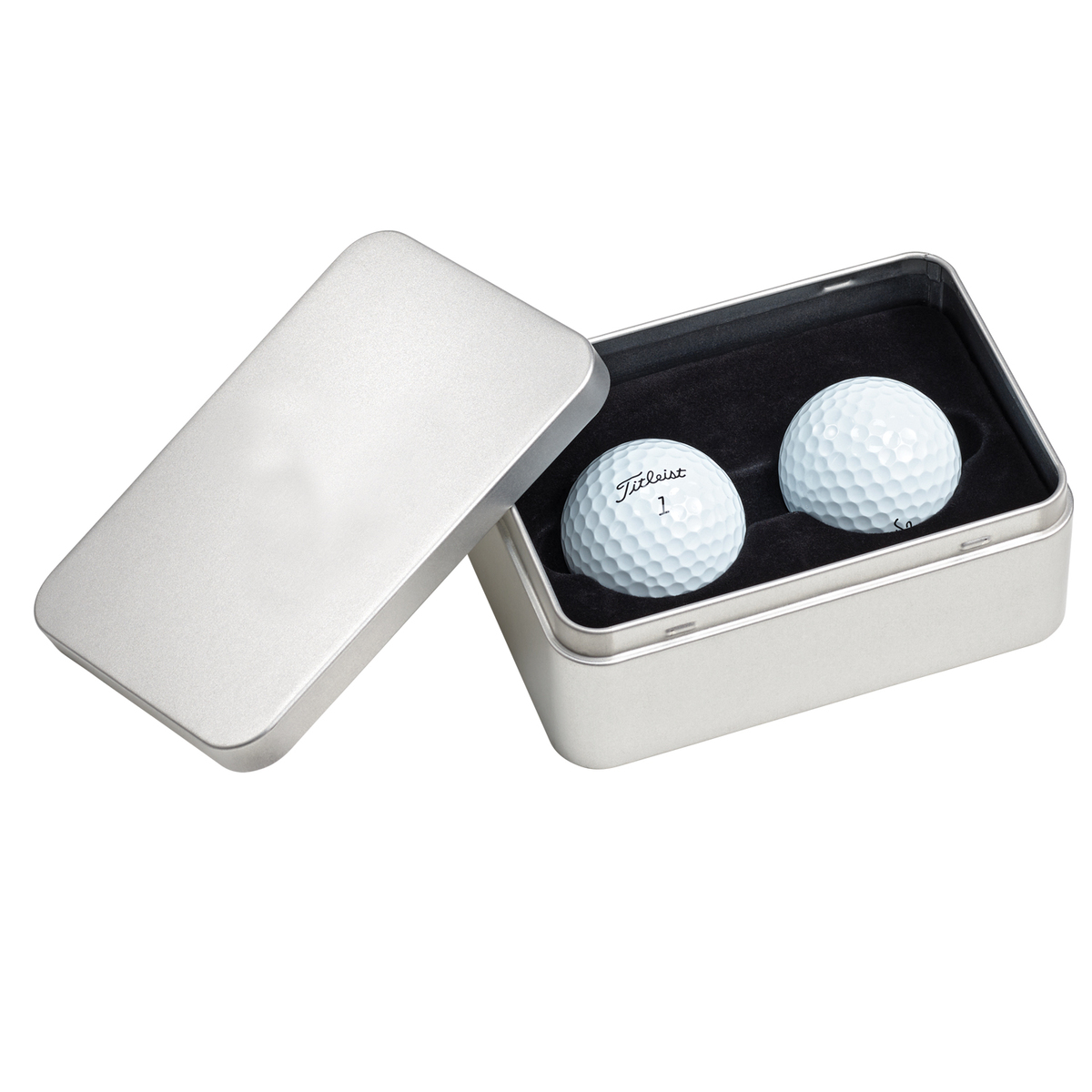 Picture of Titleist Pro V1 2-Ball Tin w/Custom Lid