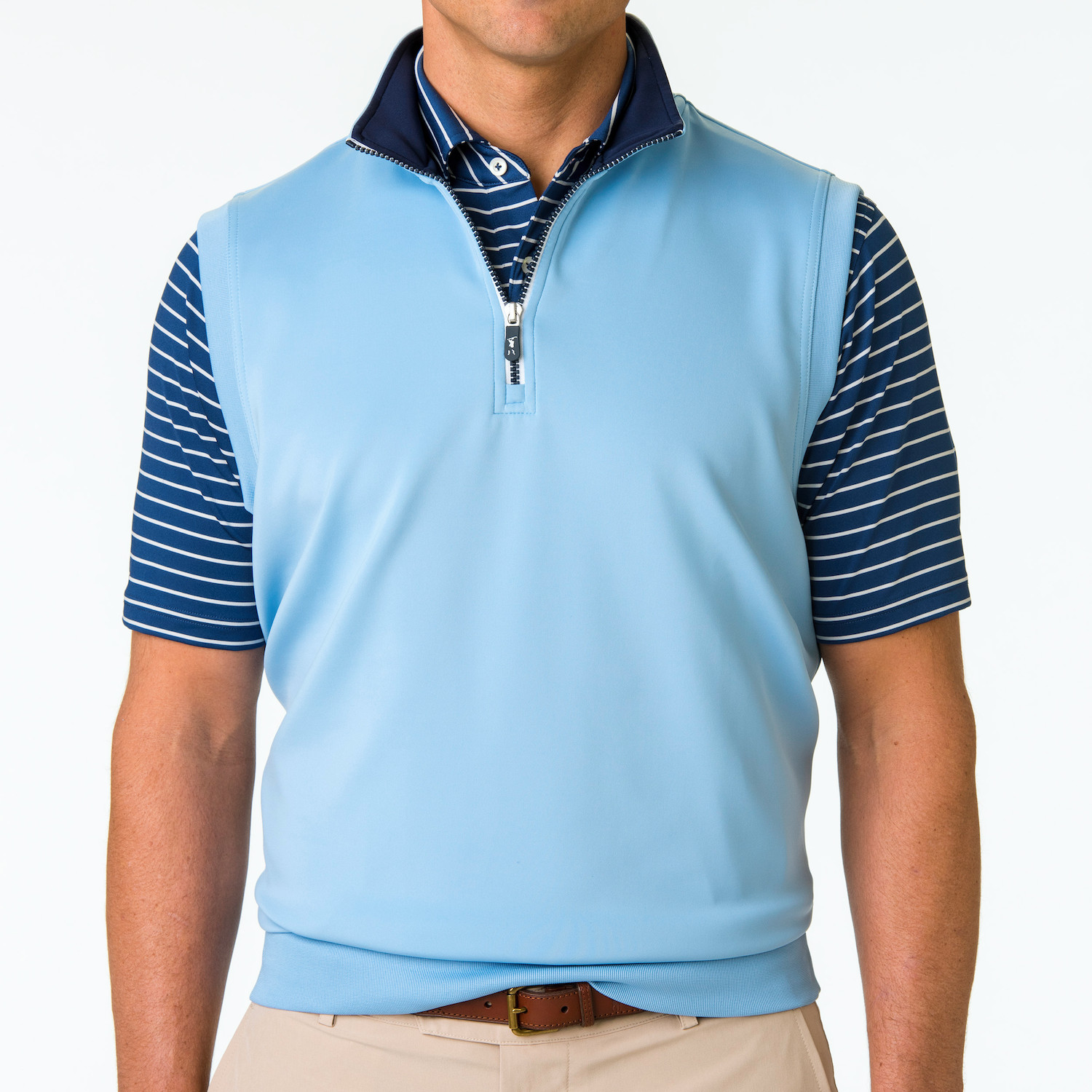 Picture of Fairway & Greene Men's Caves Tech Quarter-Zip Vest