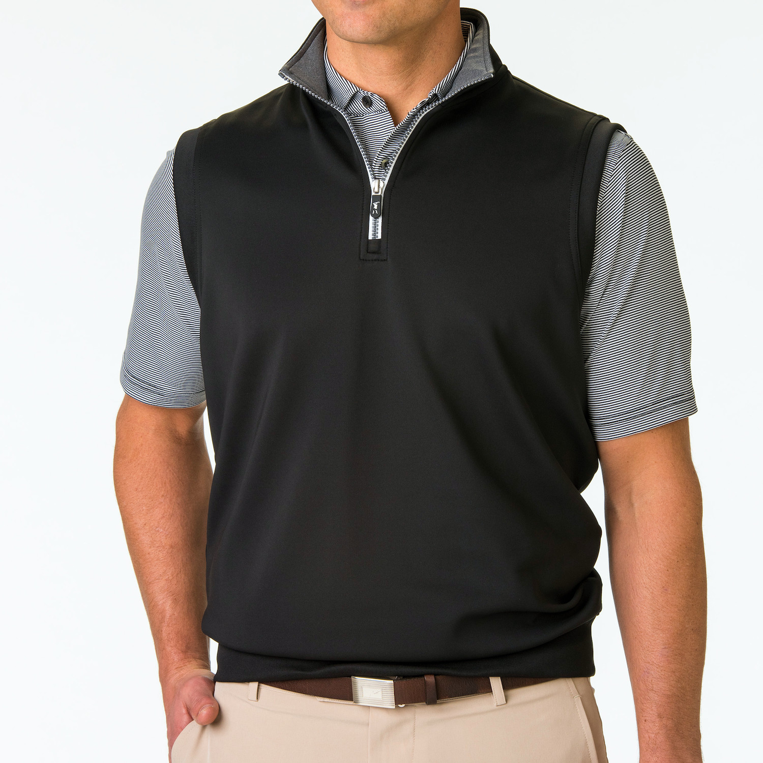 Picture of Fairway & Greene Men's Caves Tech Quarter-Zip Vest