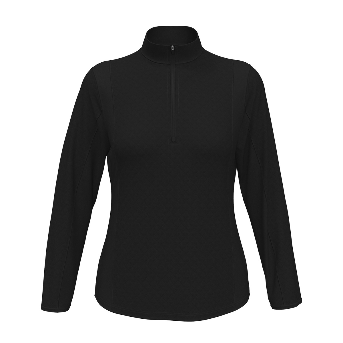 Picture of Callaway Ladies' Diamond Quilted Fleece ¼ Zip Jacket