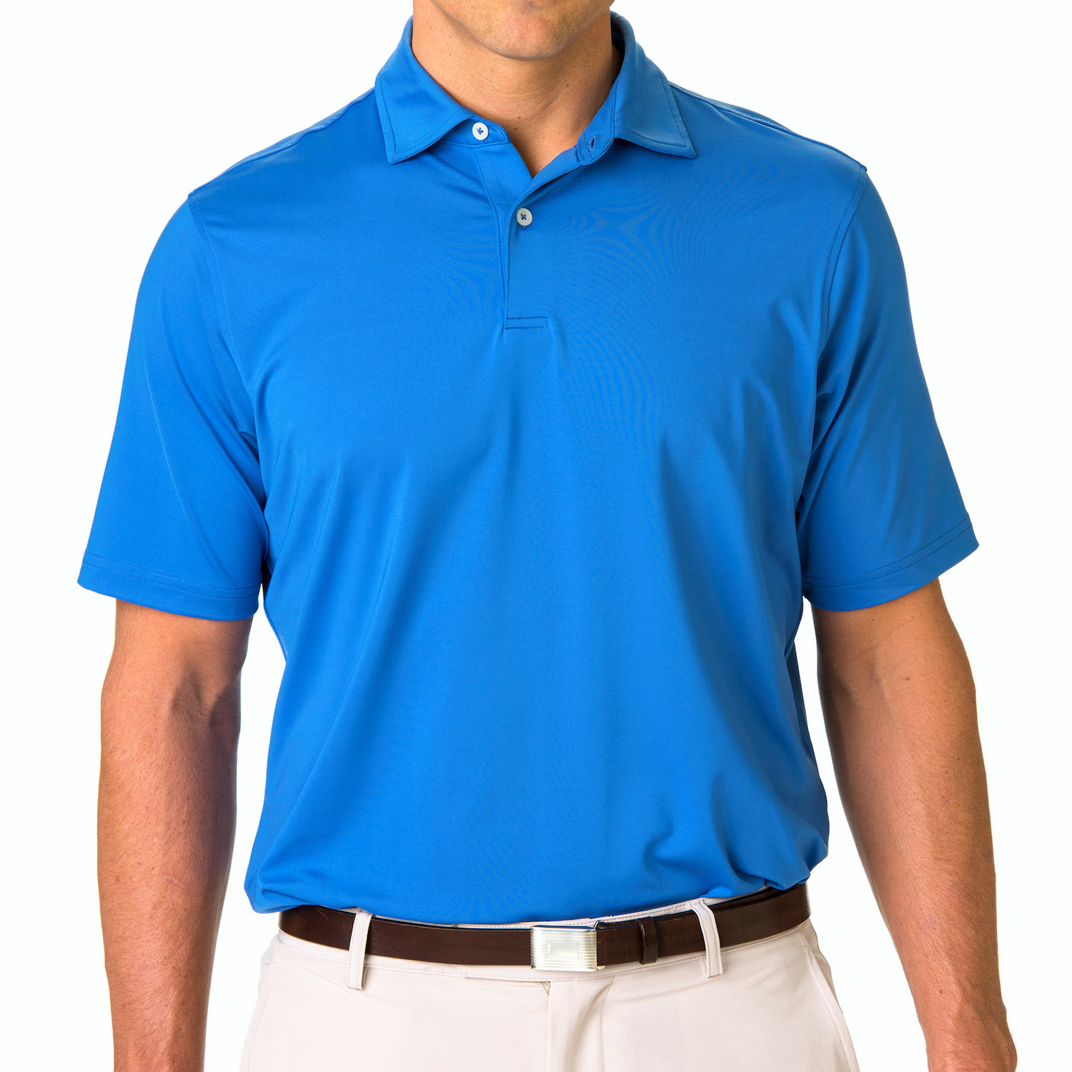 Picture of Fairway & Greene Men's Tournament Solid Polo USA MADE