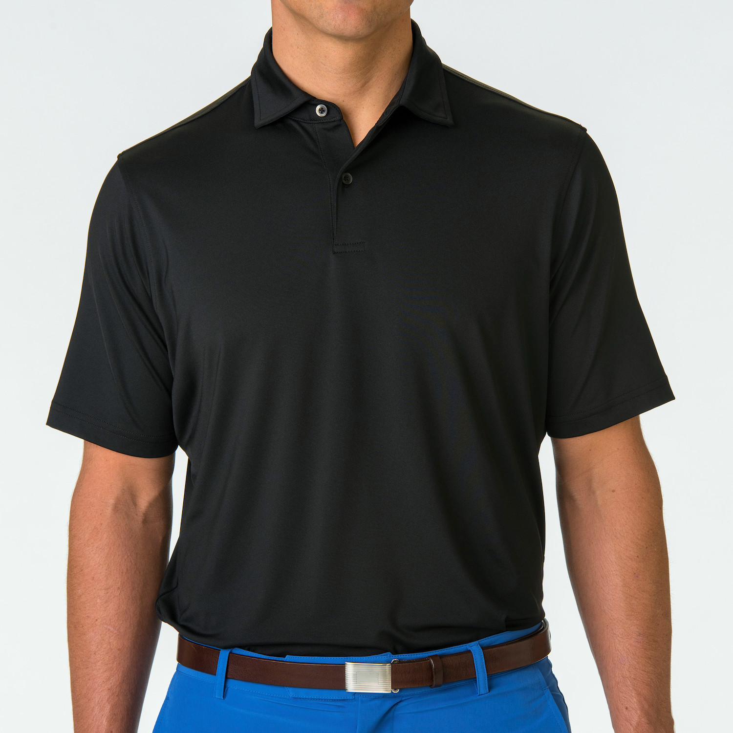 Picture of Fairway & Greene Men's Tournament Solid Polo USA MADE