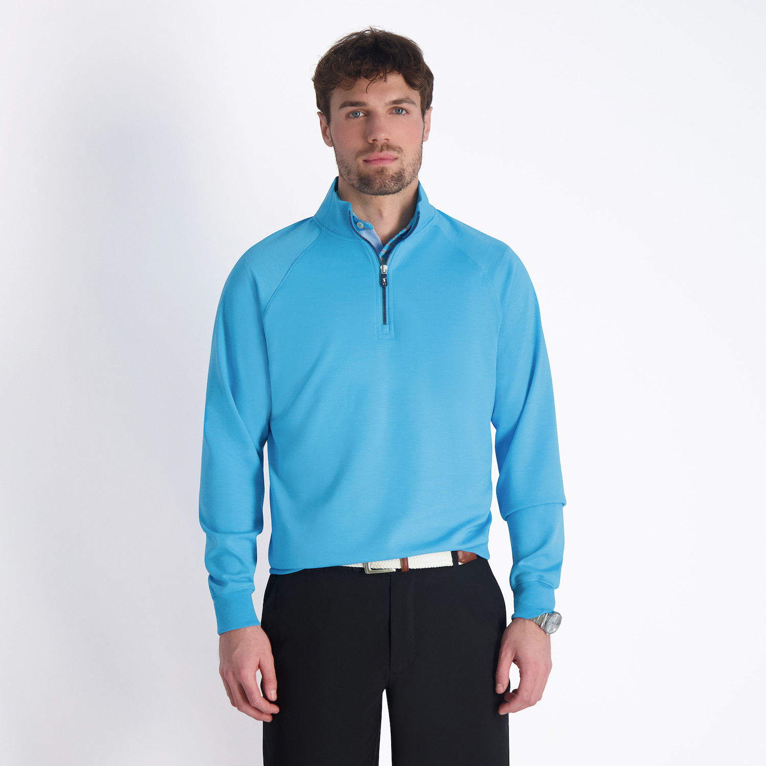 Picture of Fairway & Greene Men's Valley Quarter Zip Pullover Shirt