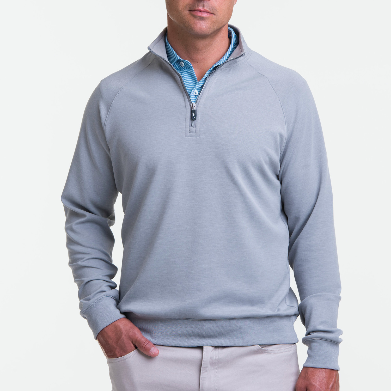 Picture of Fairway & Greene Men's Valley Quarter Zip Pullover Shirt
