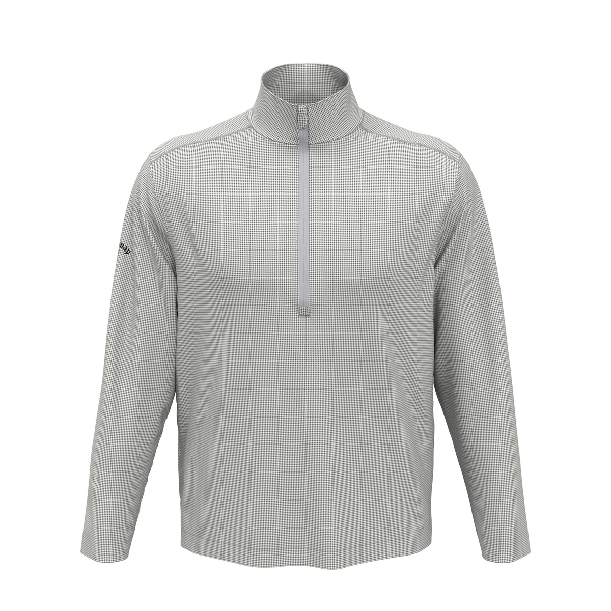 Picture of Callaway Men's Houndstooth Quarter-Zip Pullover Jacket