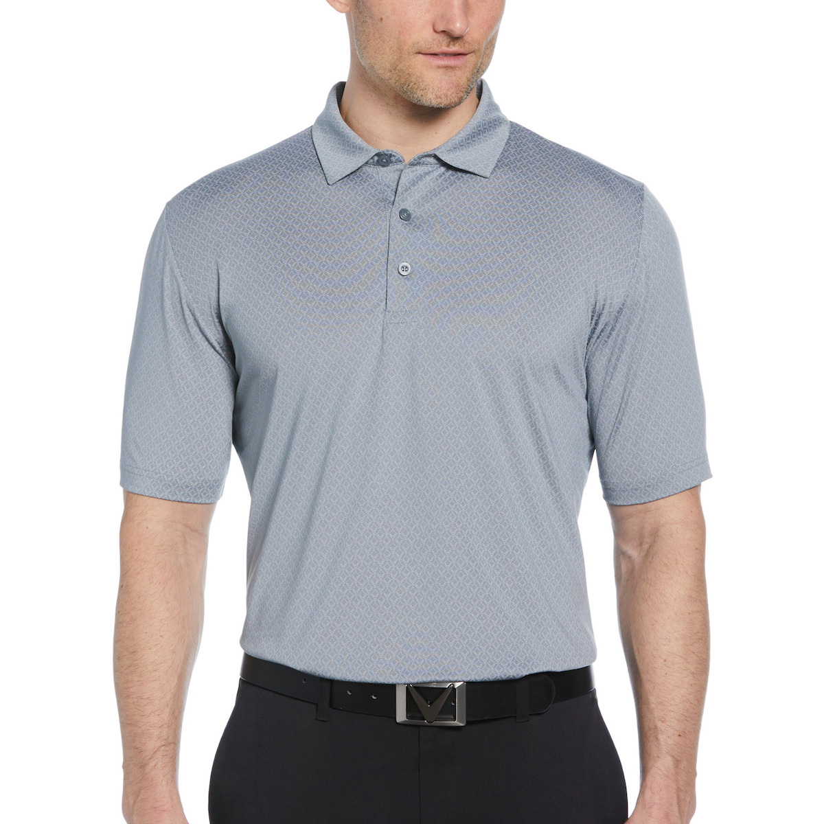 Picture of Callaway Men's All-Over Stitched Chev Polo Shirt