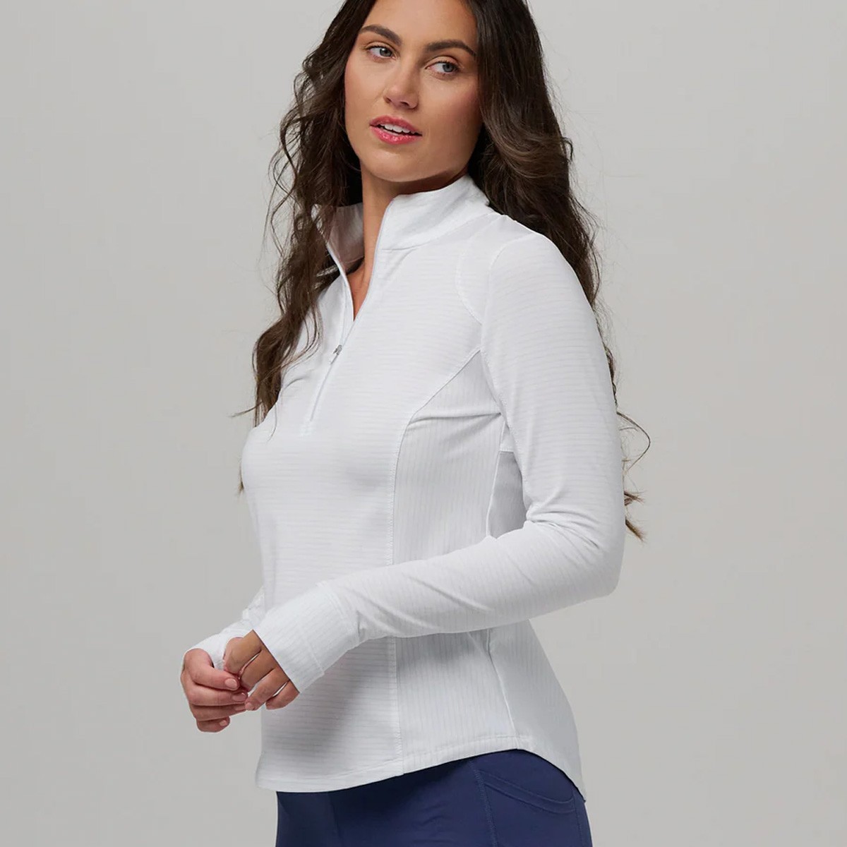 Picture of Zero Restriction Women's Renae Zip Mock Pullover Shirt