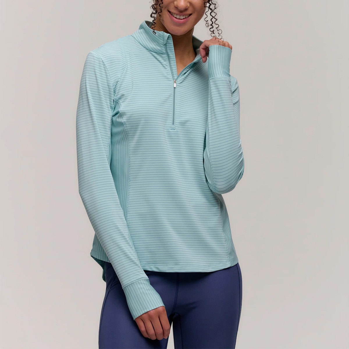 Picture of Zero Restriction Women's Renae Zip Mock Pullover Shirt