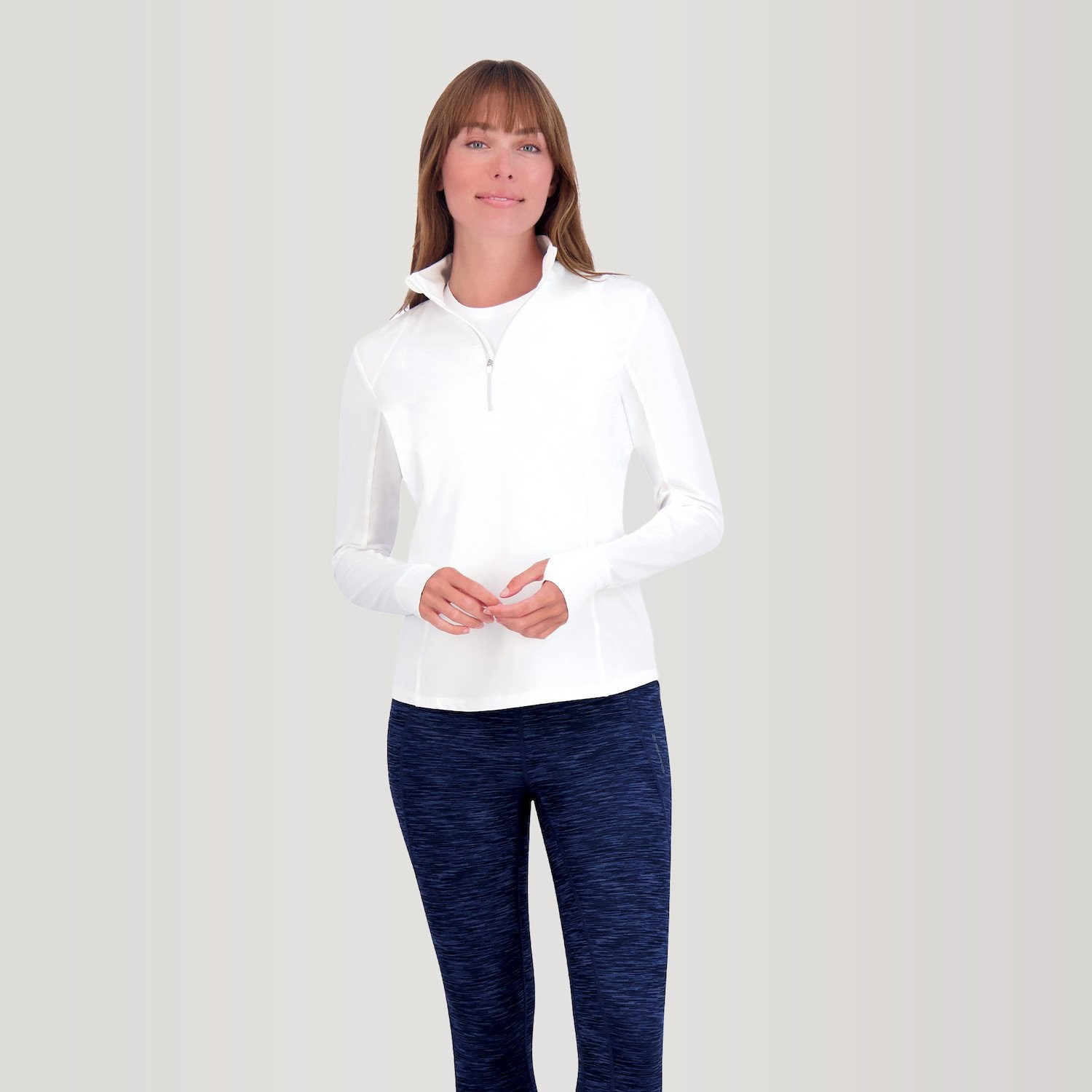 Picture of Zero Restriction Women's Renae Zip Mock Pullover Shirt