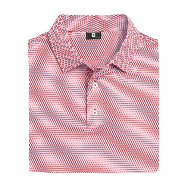 Picture of FootJoy Men's Stellar Print Lisle Shirt