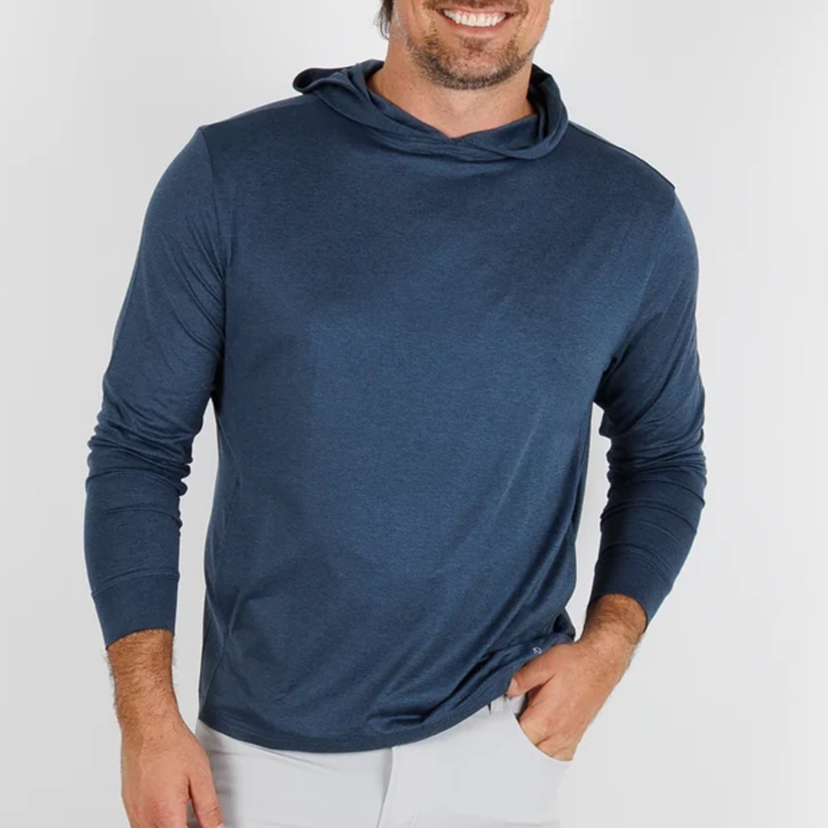 Picture of AndersonOrd Men's Blacks Beach Hoodie