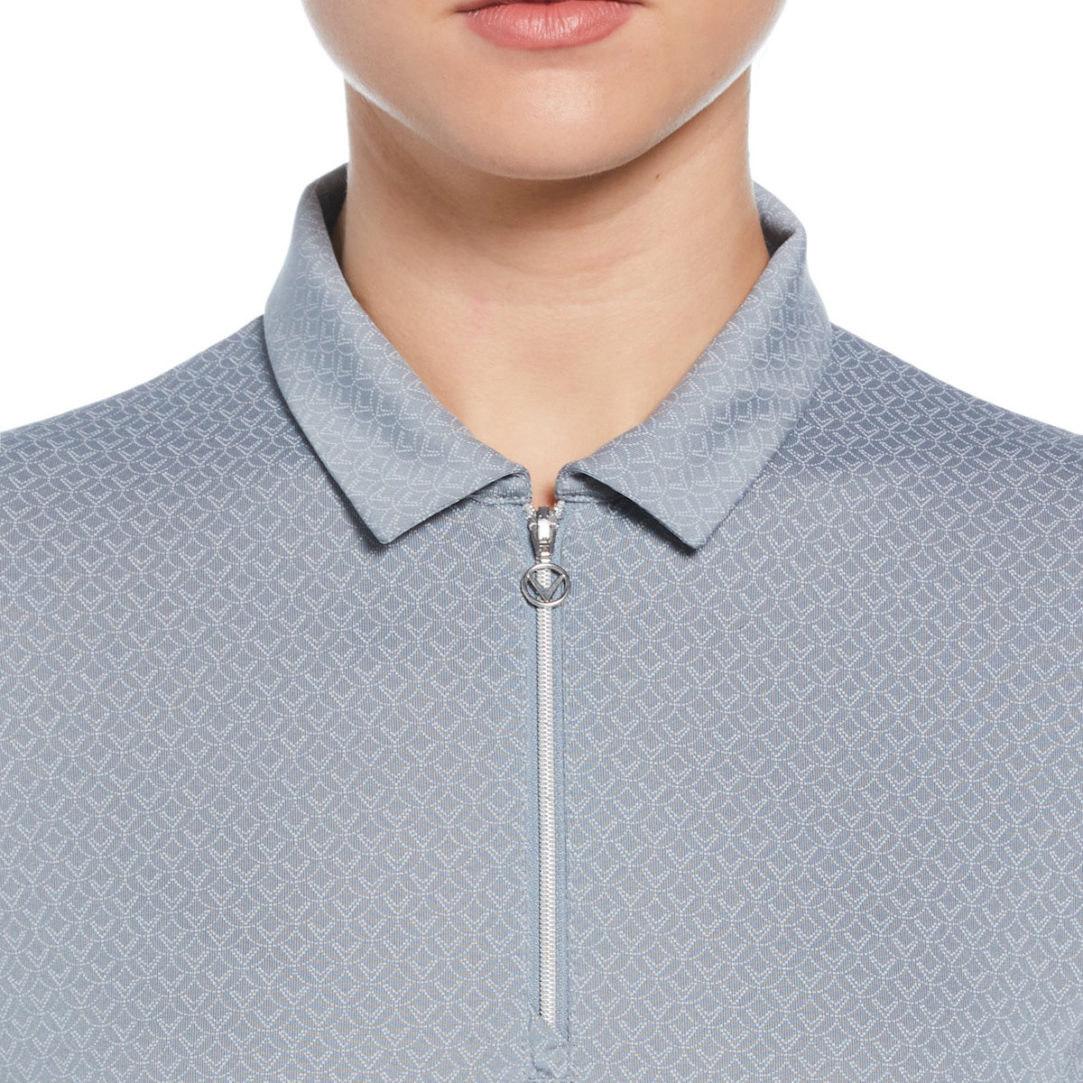 Picture of Callaway Ladies' All-Over Stitched Chev Polo Shirt