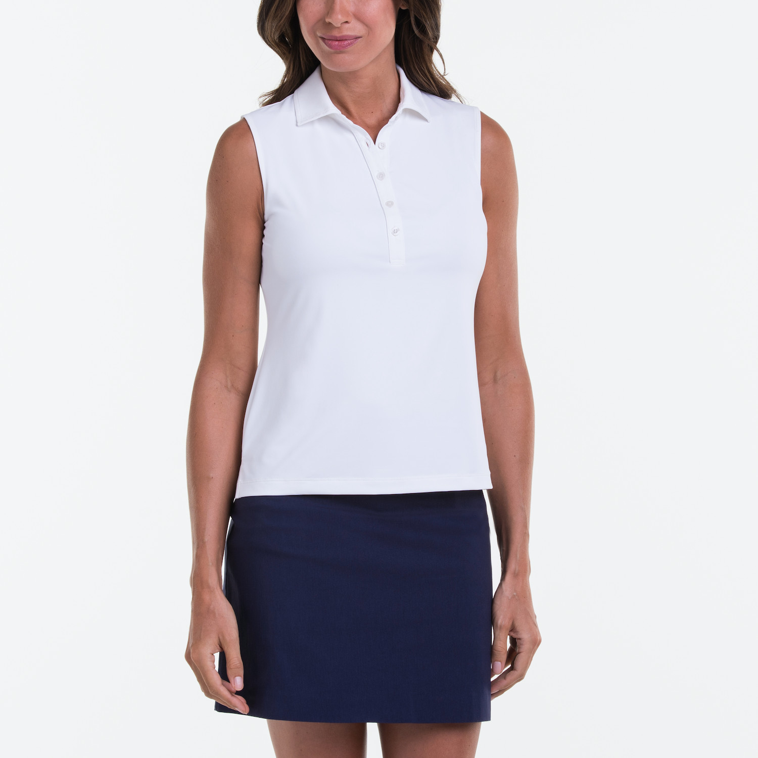 Picture of Fairway & Greene Women's Charlotte Sleeveless Polo Shirt