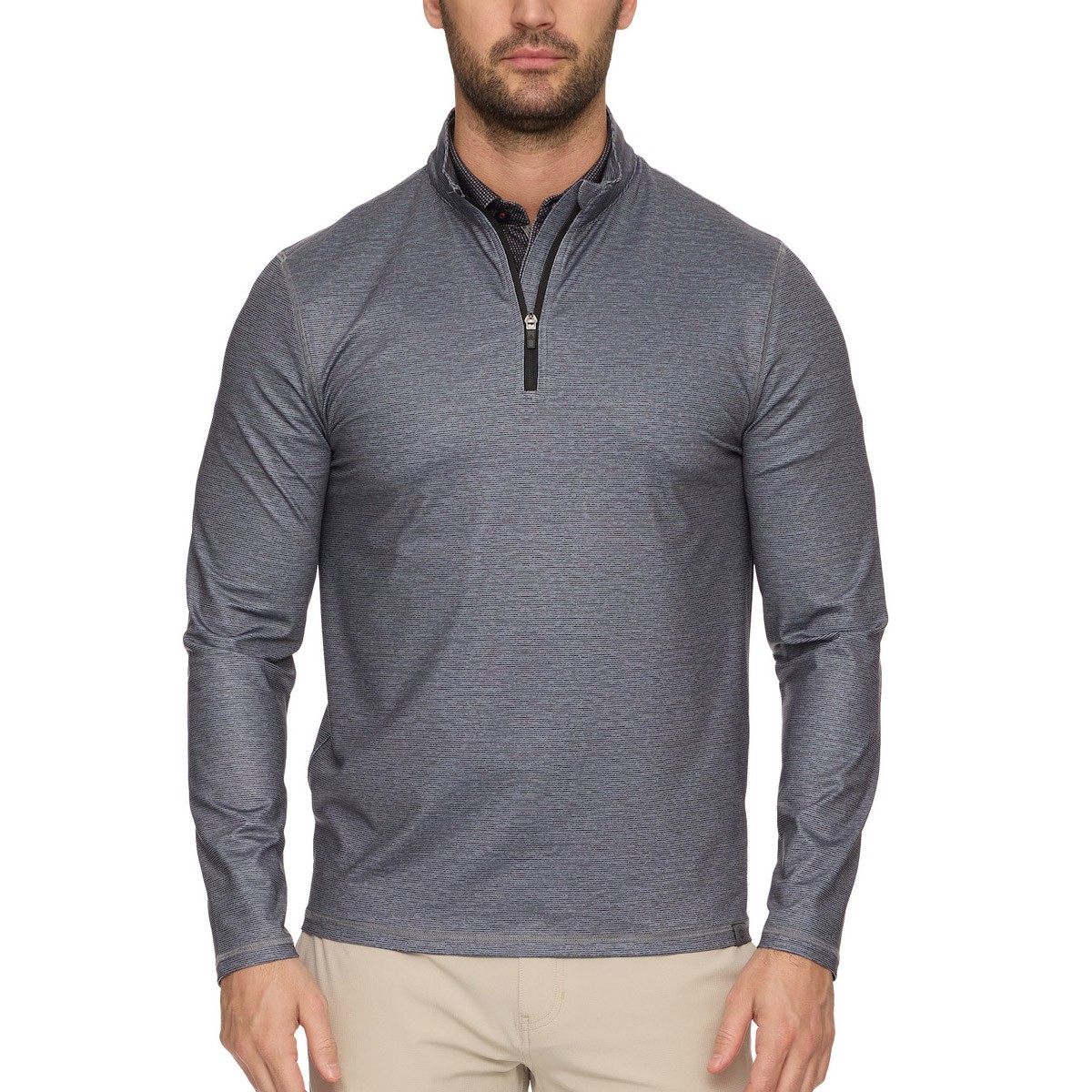 Picture of Flag & Anthem Men's Journey Johnston SpaceDye 1/4 Zip