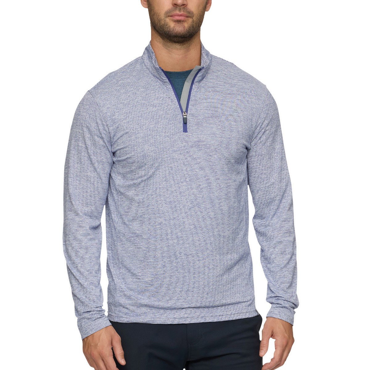 Picture of Flag & Anthem Men's Journey Johnston SpaceDye 1/4 Zip