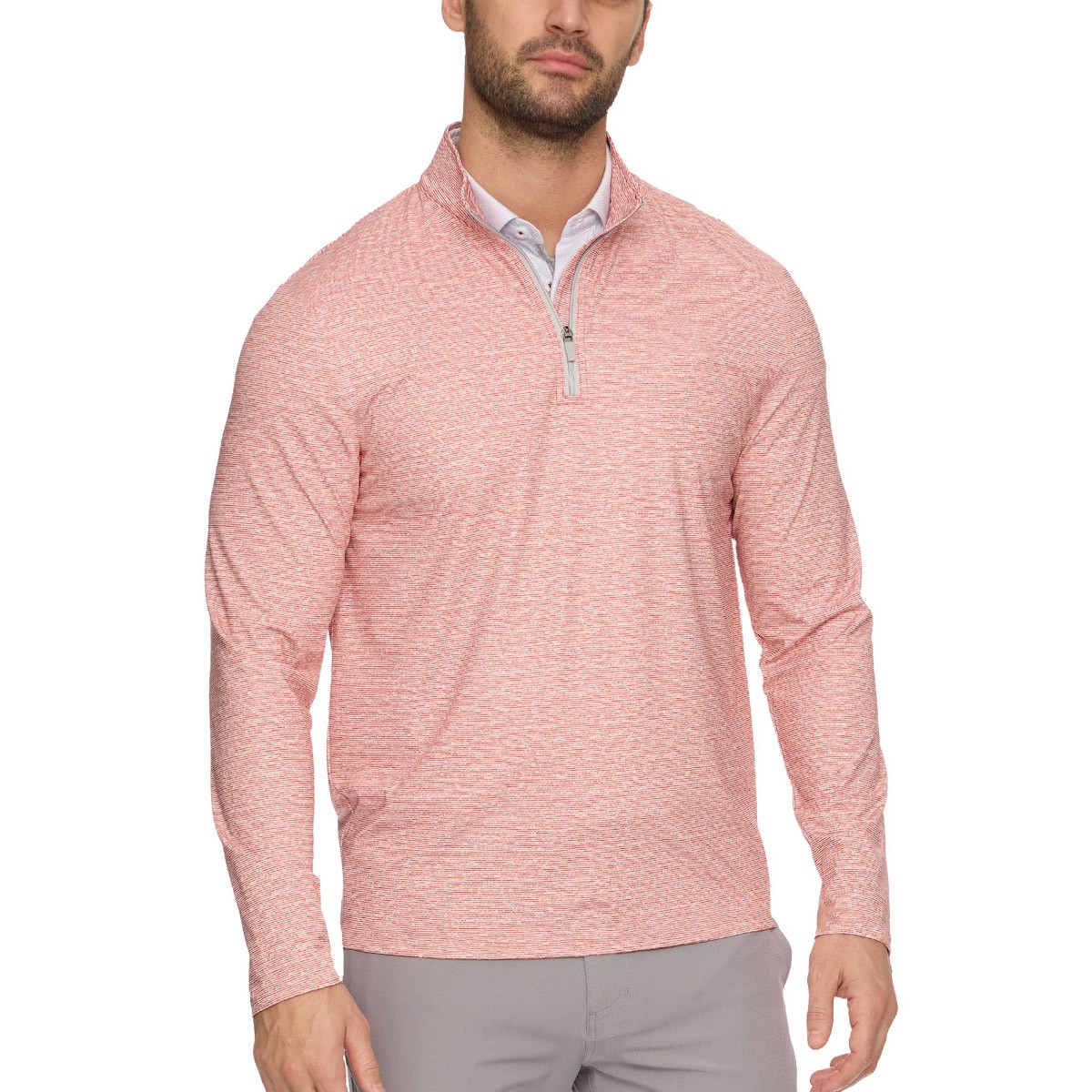 Picture of Flag & Anthem Men's Journey Johnston SpaceDye 1/4 Zip