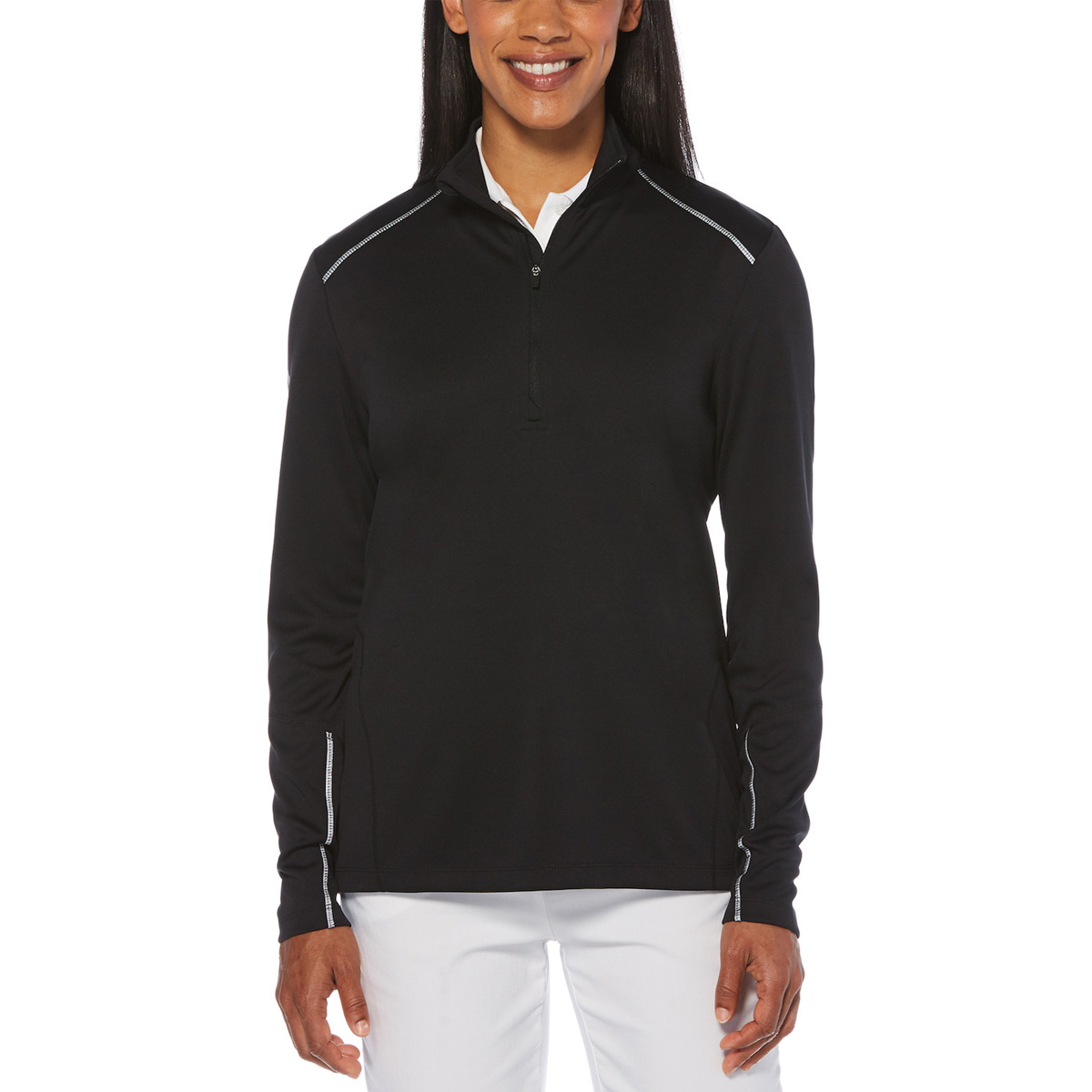 Picture of Callaway Ladies' Water Repellent ¼-Zip Pullover Shirt