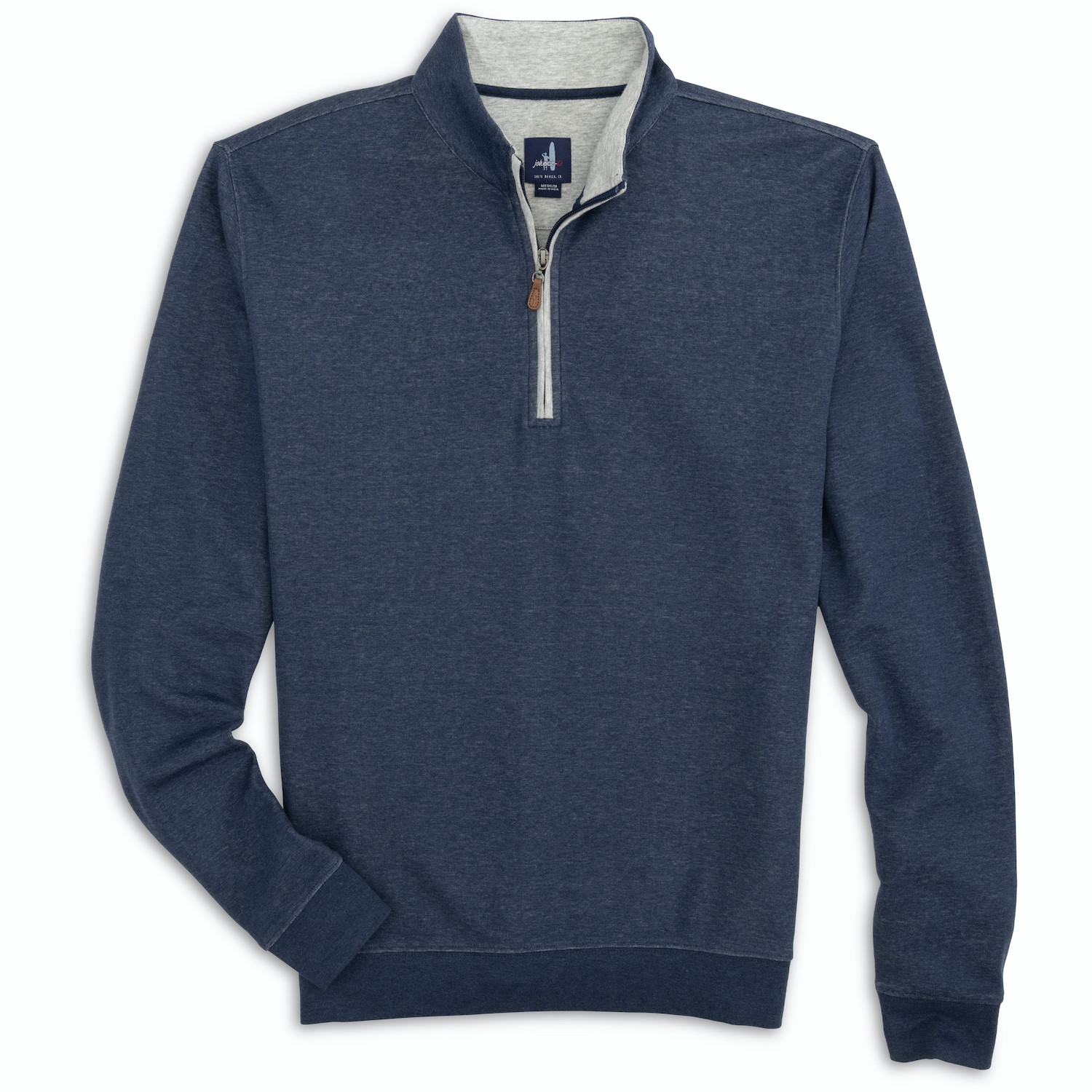 Picture of Johnnie-O Men's Sully Quarter Zip Collegiate Pullover Shirt