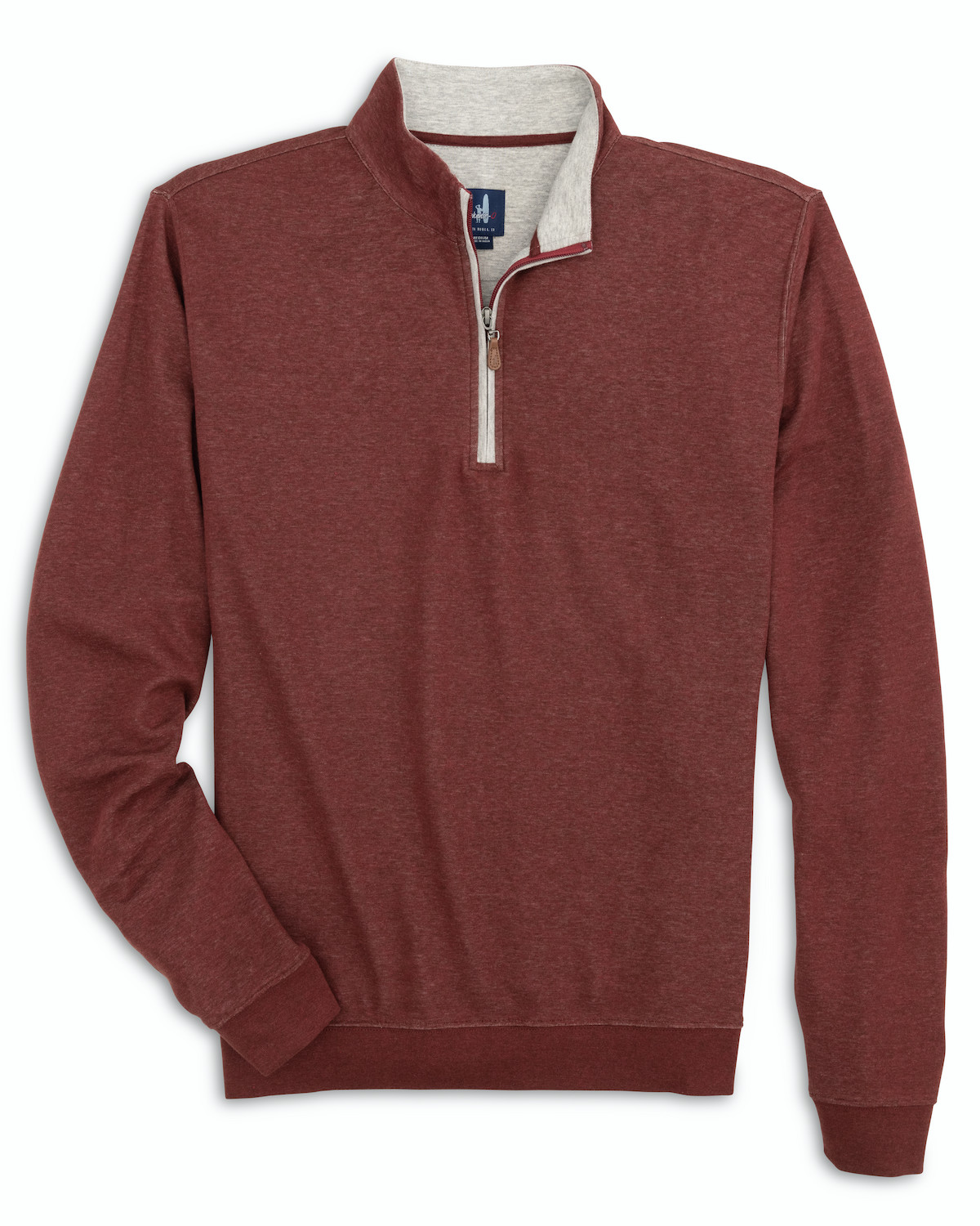 Picture of Johnnie-O Men's Sully Quarter Zip Collegiate Pullover Shirt
