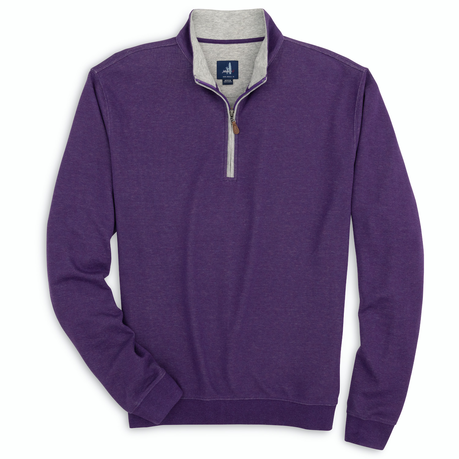 Picture of Johnnie-O Men's Sully Quarter Zip Collegiate Pullover Shirt