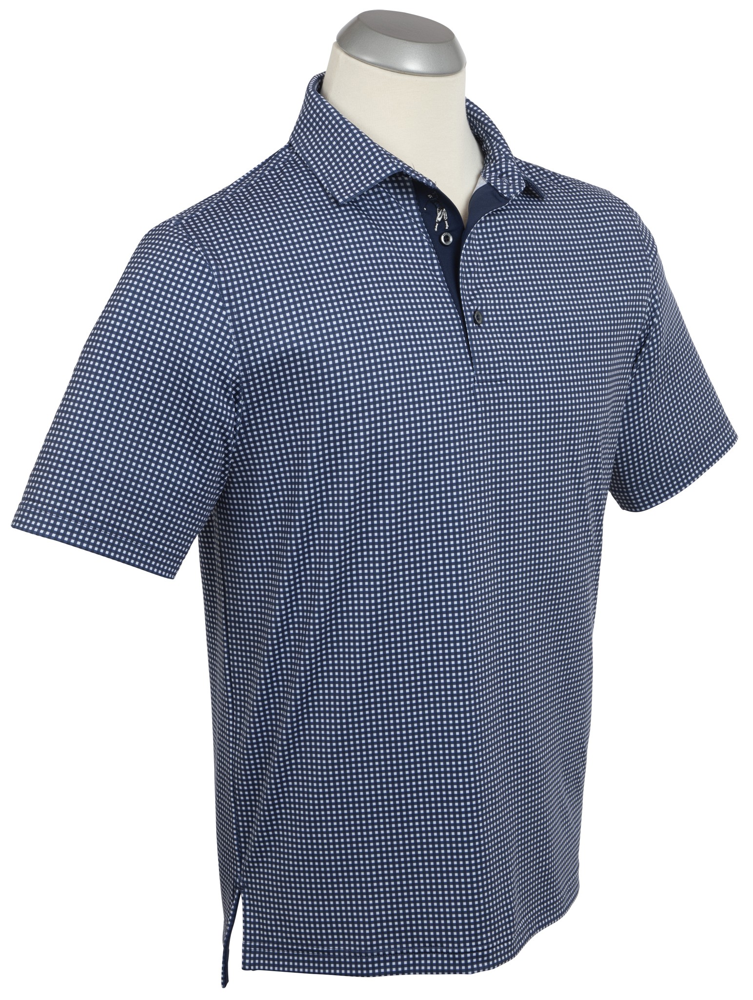 Picture of Bobby Jones Men's Performance Gingham Print Polo