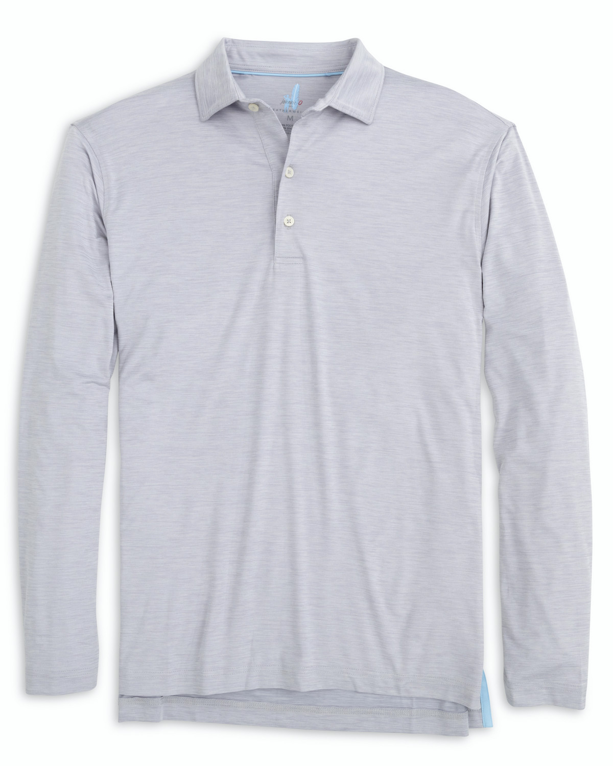 Picture of Johnnie-O Men's Prep-Formance Swing Heather Long Sleeve Jersey Polo