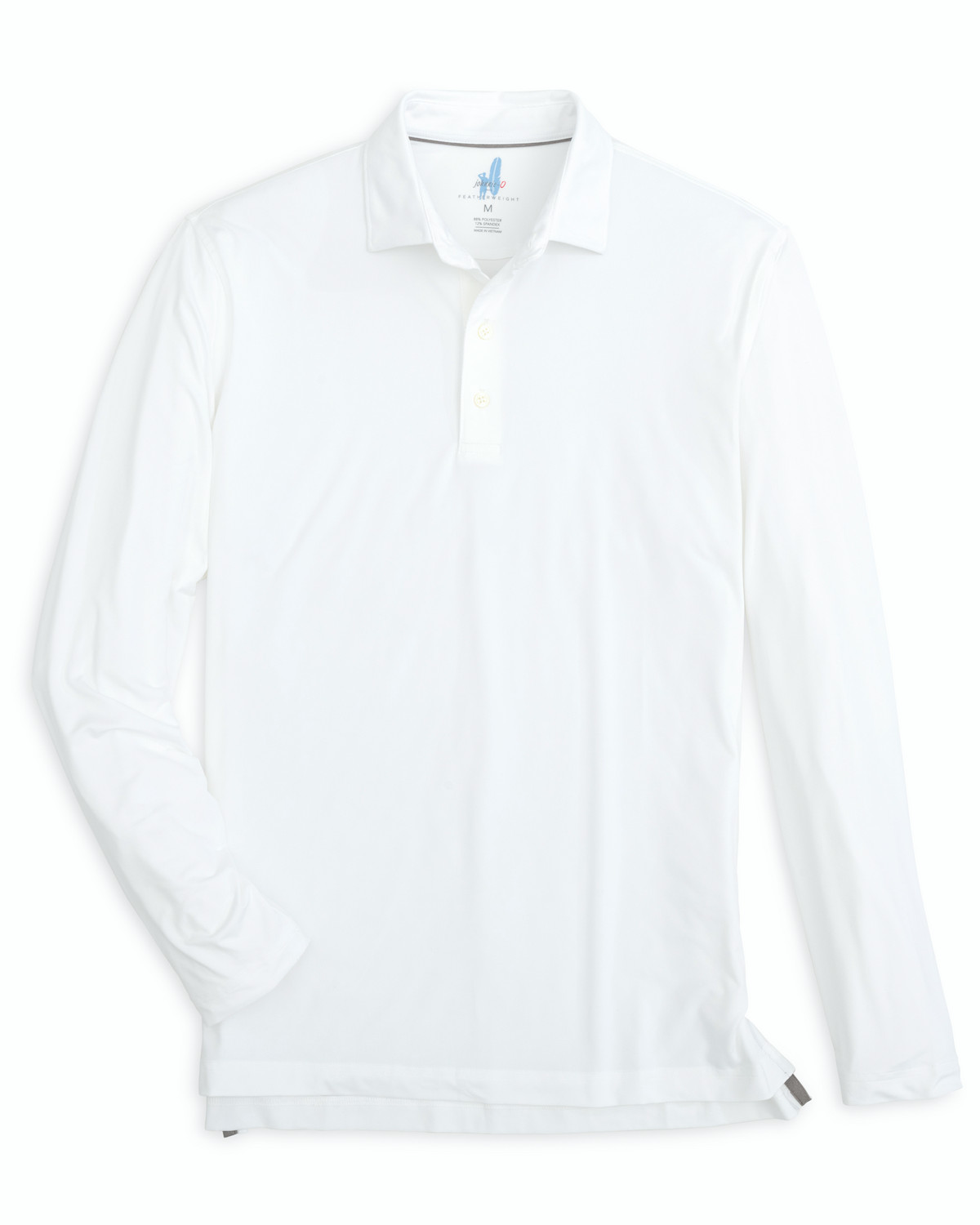 Picture of Johnnie-O Men's Prep-Formance Swing Heather Long Sleeve Jersey Polo