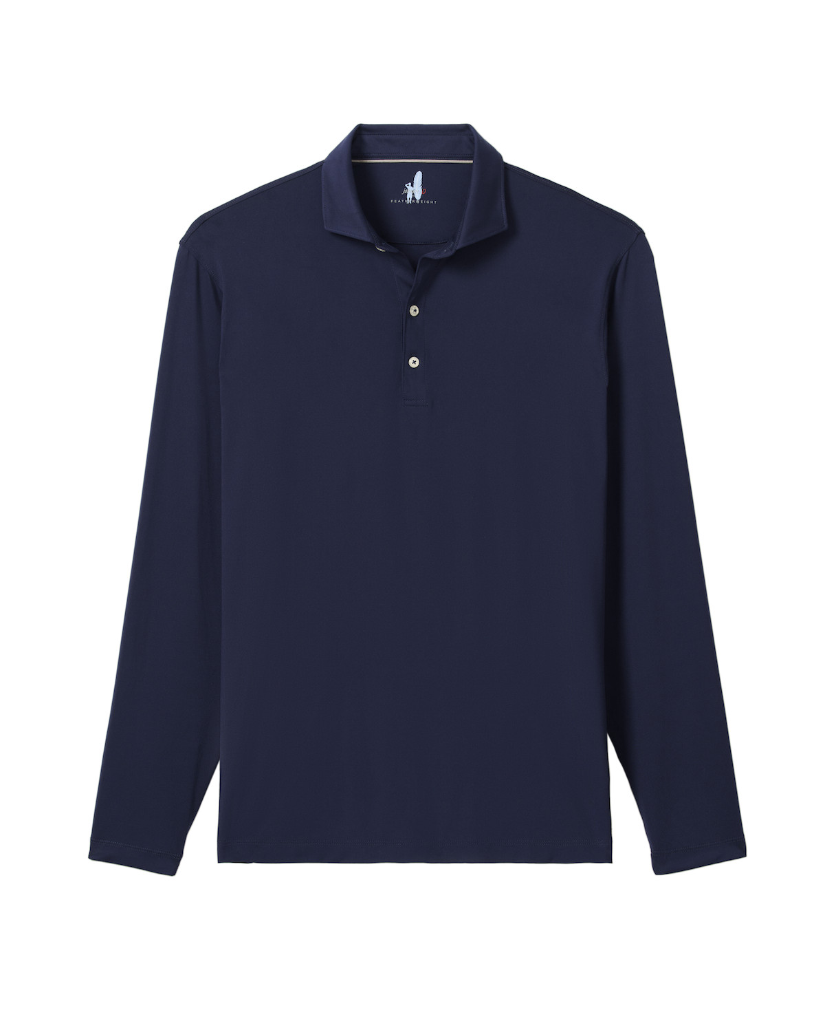 Picture of Johnnie-O Men's Prep-Formance Swing Heather Long Sleeve Jersey Polo