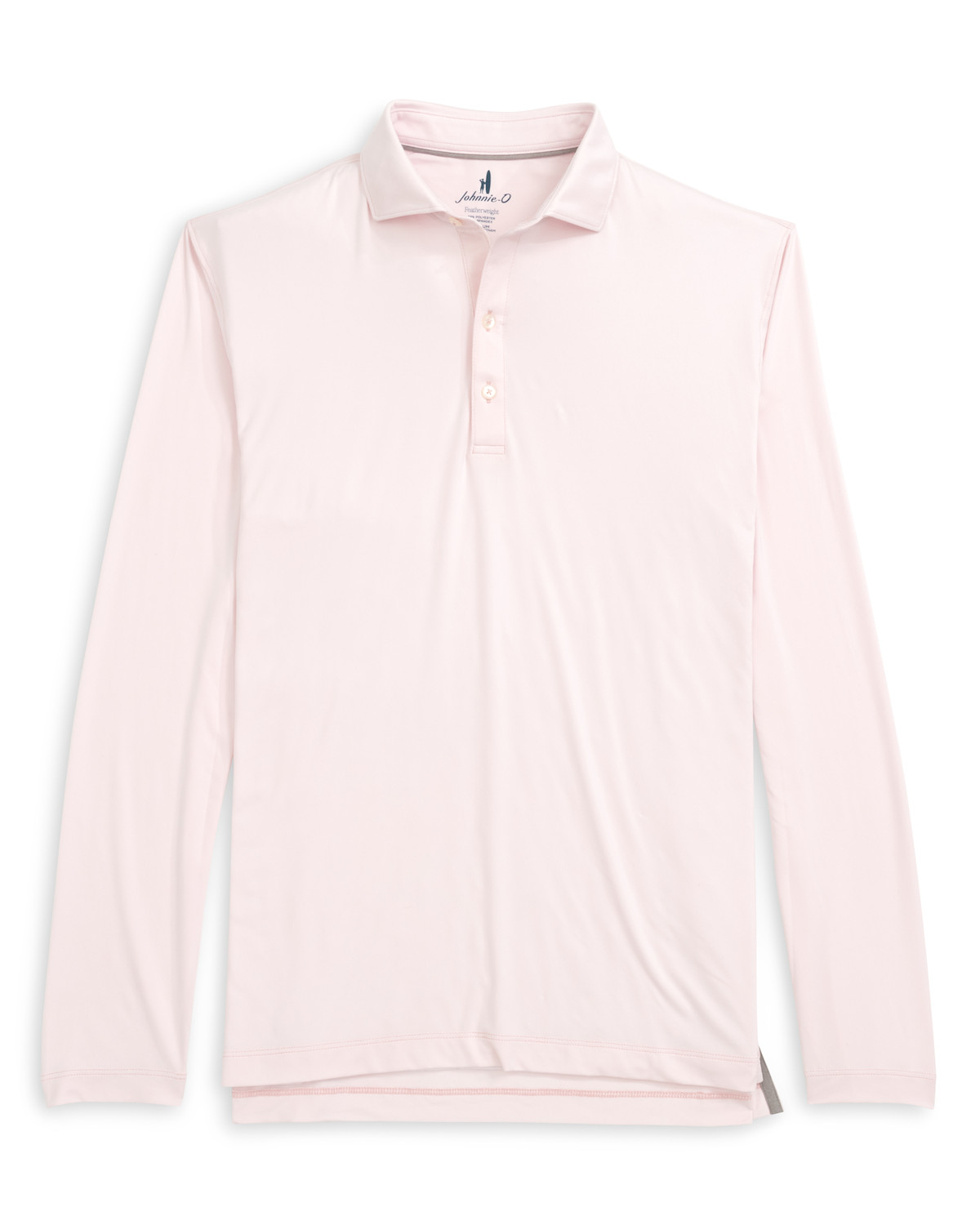 Picture of Johnnie-O Men's Prep-Formance Swing Heather Long Sleeve Jersey Polo