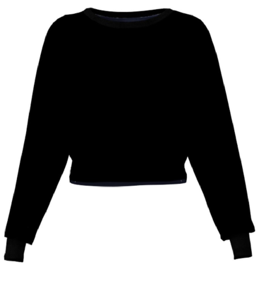 Picture of Greyson Women's BLANK Aspen Cropped Crewneck