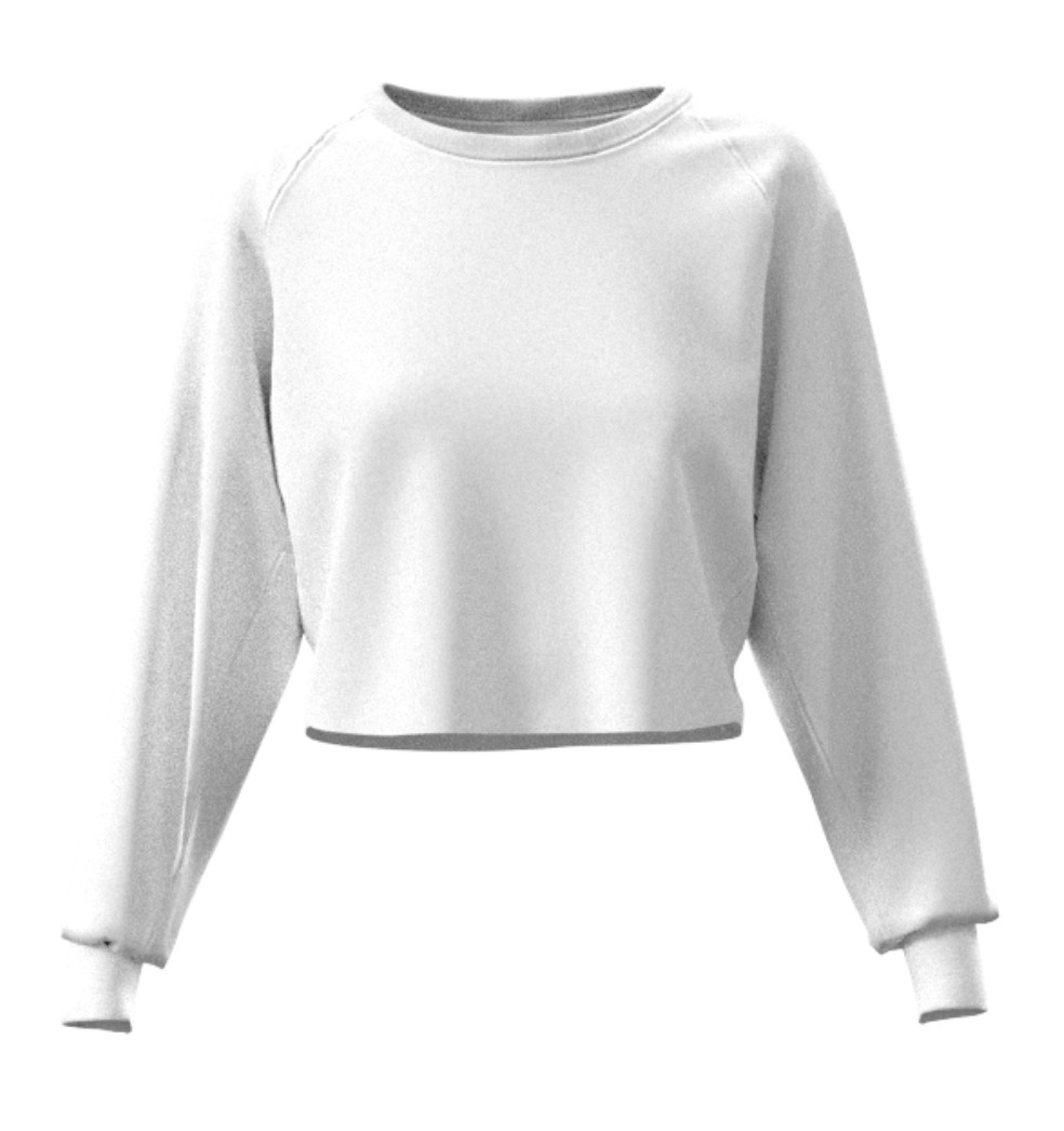 Picture of Greyson Women's BLANK Aspen Cropped Crewneck