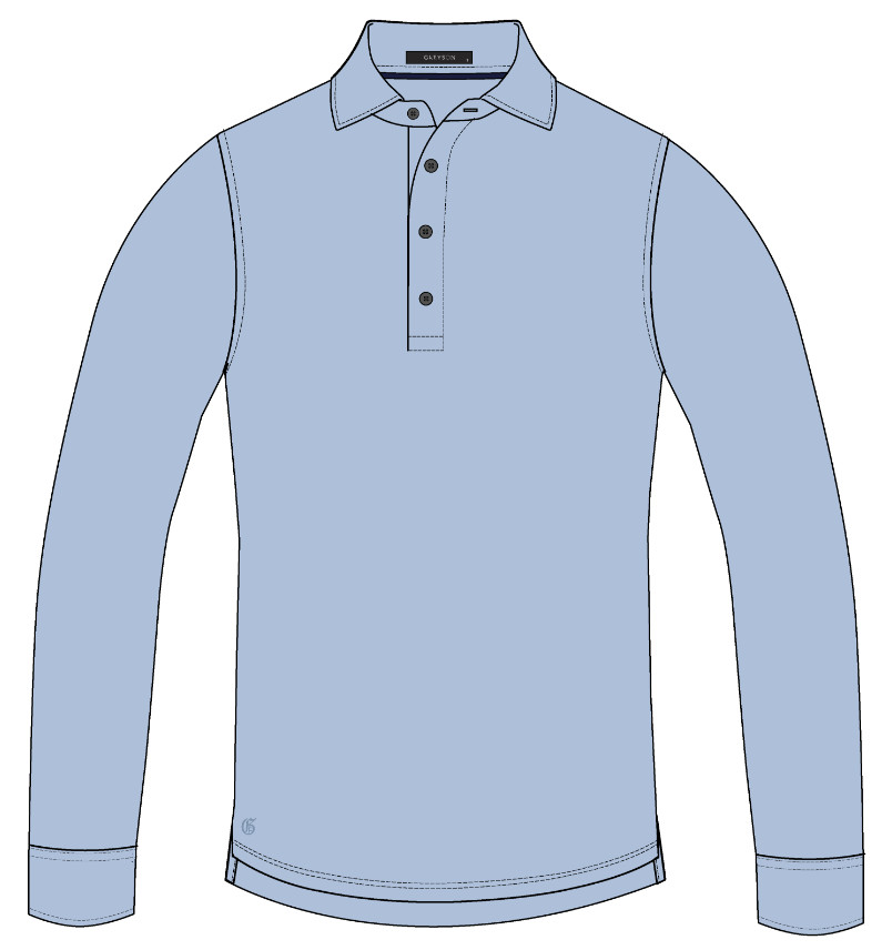 Picture of Greyson Men's Omaha Long Sleeve Polo