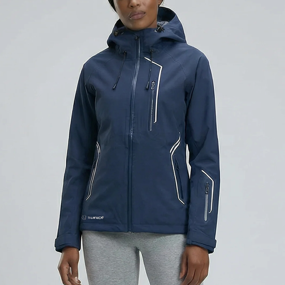 Picture of Sunice Women's Mia Zephal Max Rain Hooded Jacket