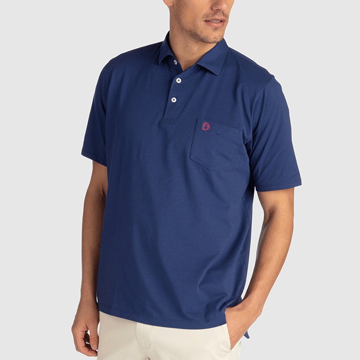 Picture of B. Draddy Men's Liam Pocketed Polo