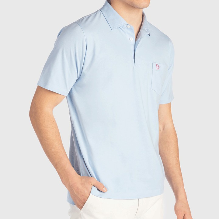 Picture of B. Draddy Men's Liam Pocketed Polo