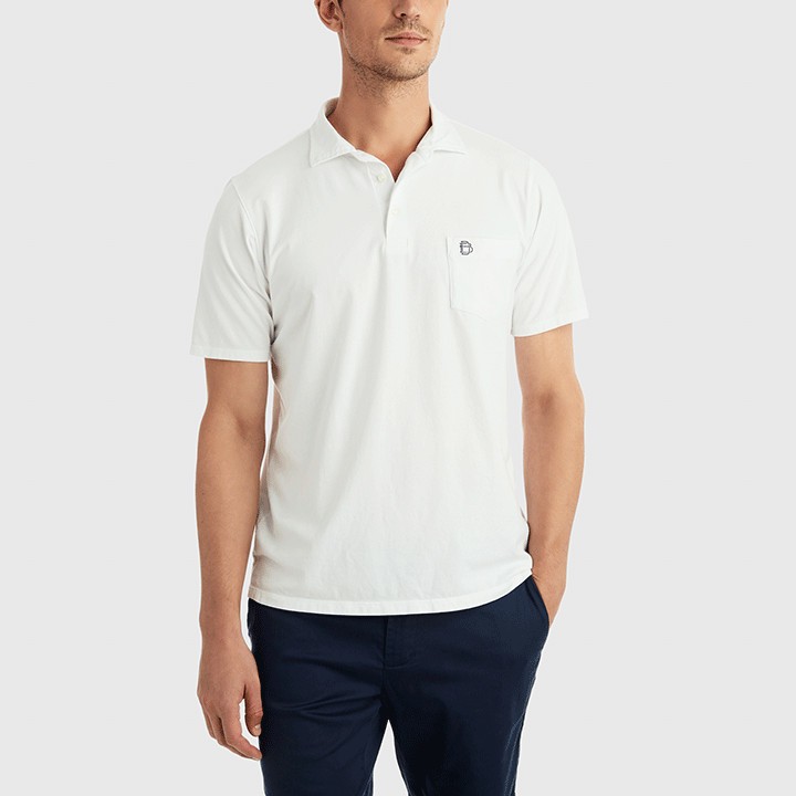 Picture of B. Draddy Men's Liam Pocketed Polo