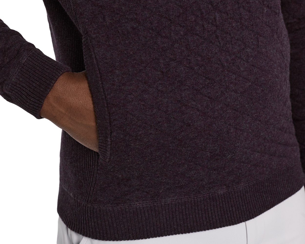 Picture of Holderness & Bourne Wallace Midweight Egyptian Cotton Jacquard Hoodie