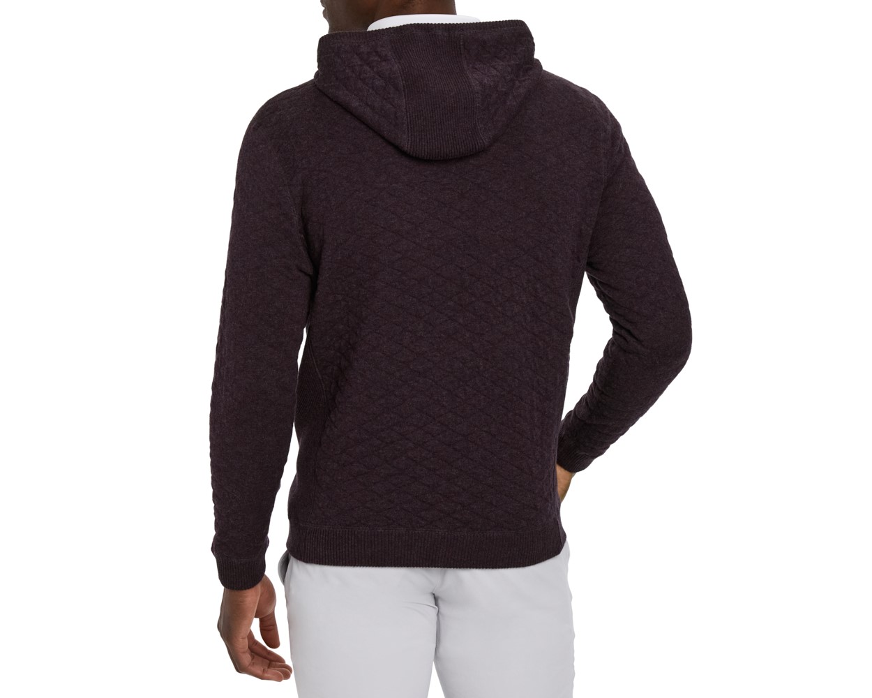 Picture of Holderness & Bourne Wallace Midweight Egyptian Cotton Jacquard Hoodie