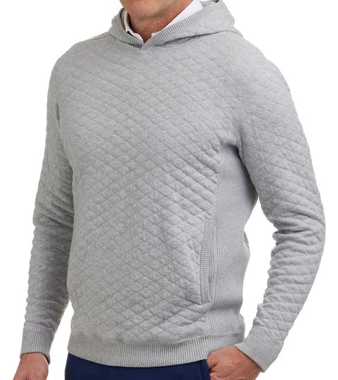 Picture of Holderness & Bourne Wallace Midweight Egyptian Cotton Jacquard Hoodie