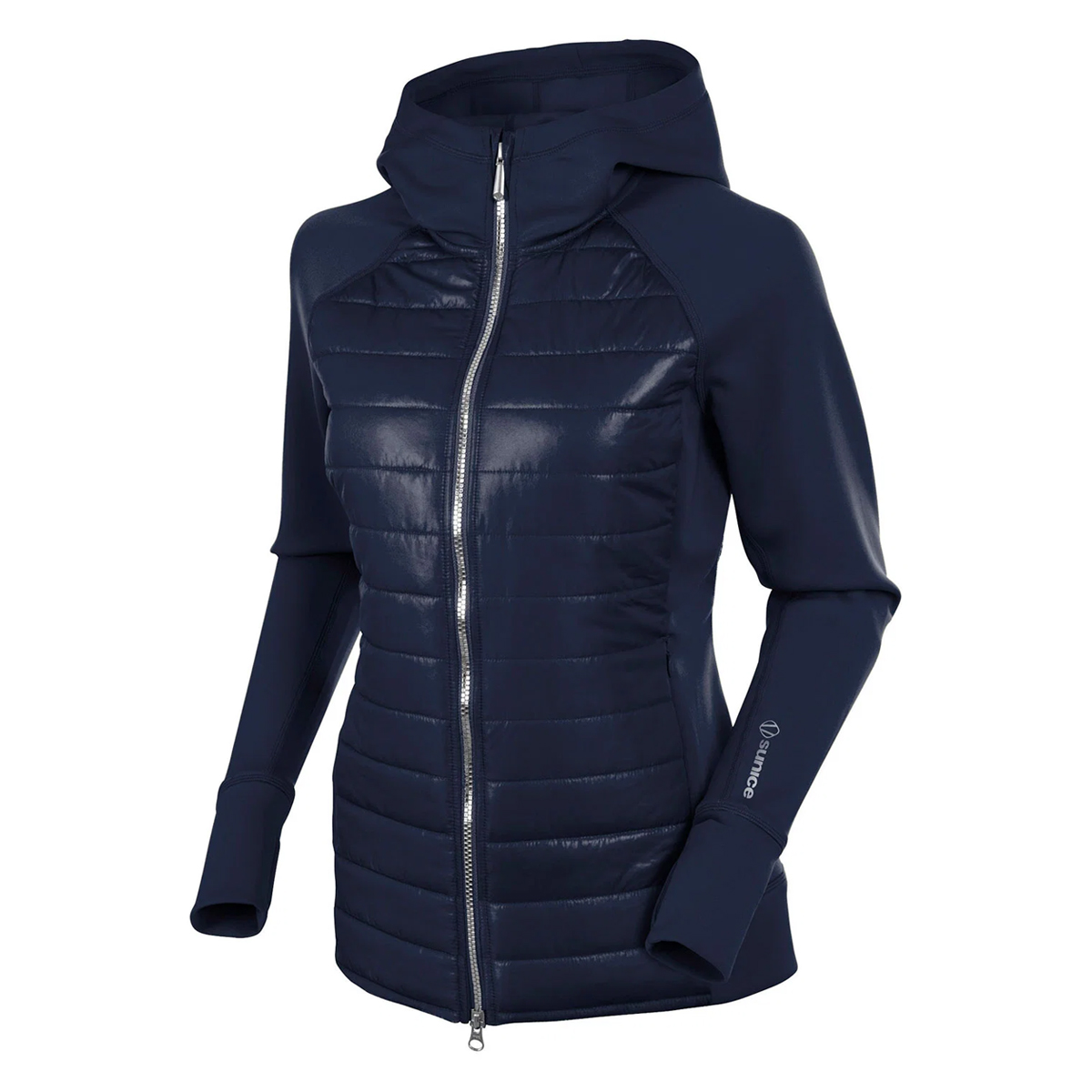 Picture of Sunice Women's Lola Thermal Hybrid Hooded Jacket