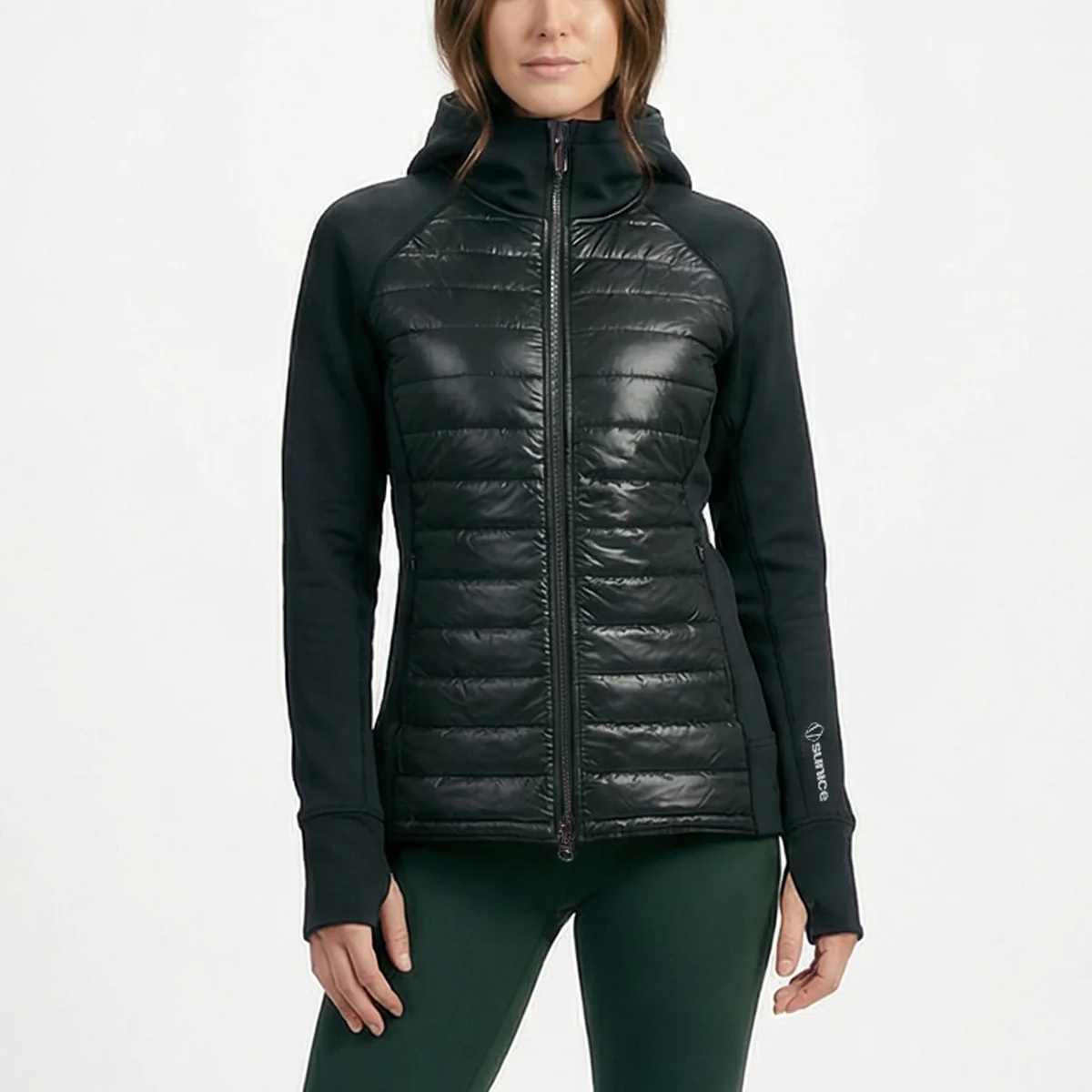 Picture of Sunice Women's Lola Thermal Hybrid Hooded Jacket