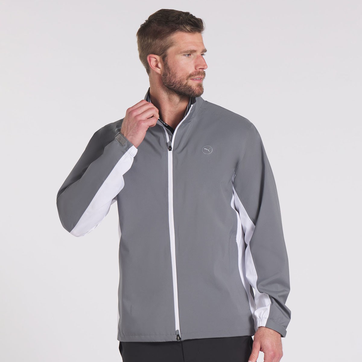 Picture of Puma Men's DRYLBL Packable Rain Golf Jacket