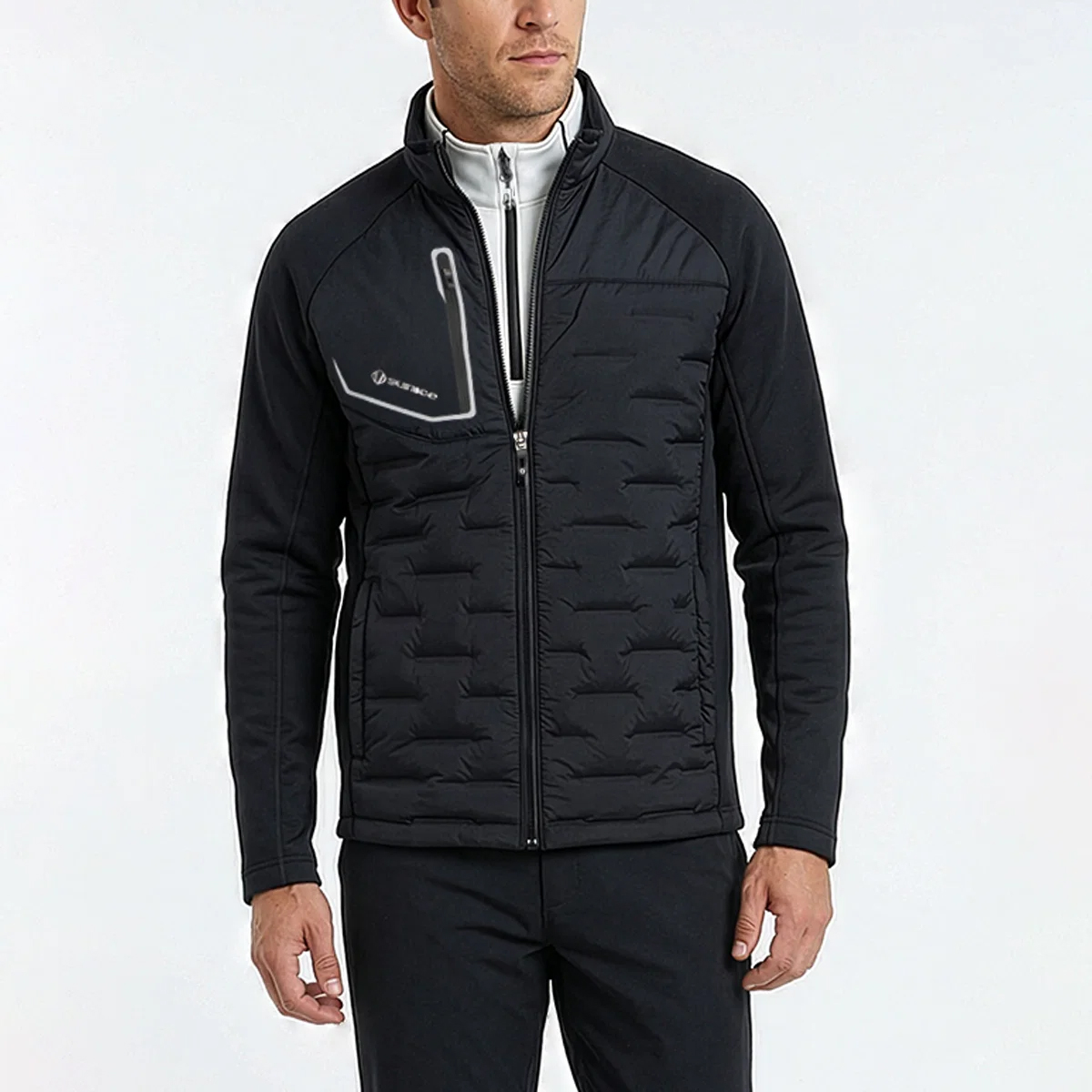Picture of Sunice Men's Platinum Element Shield Thermal Hybrid Jacket (Hamilton 2.0)