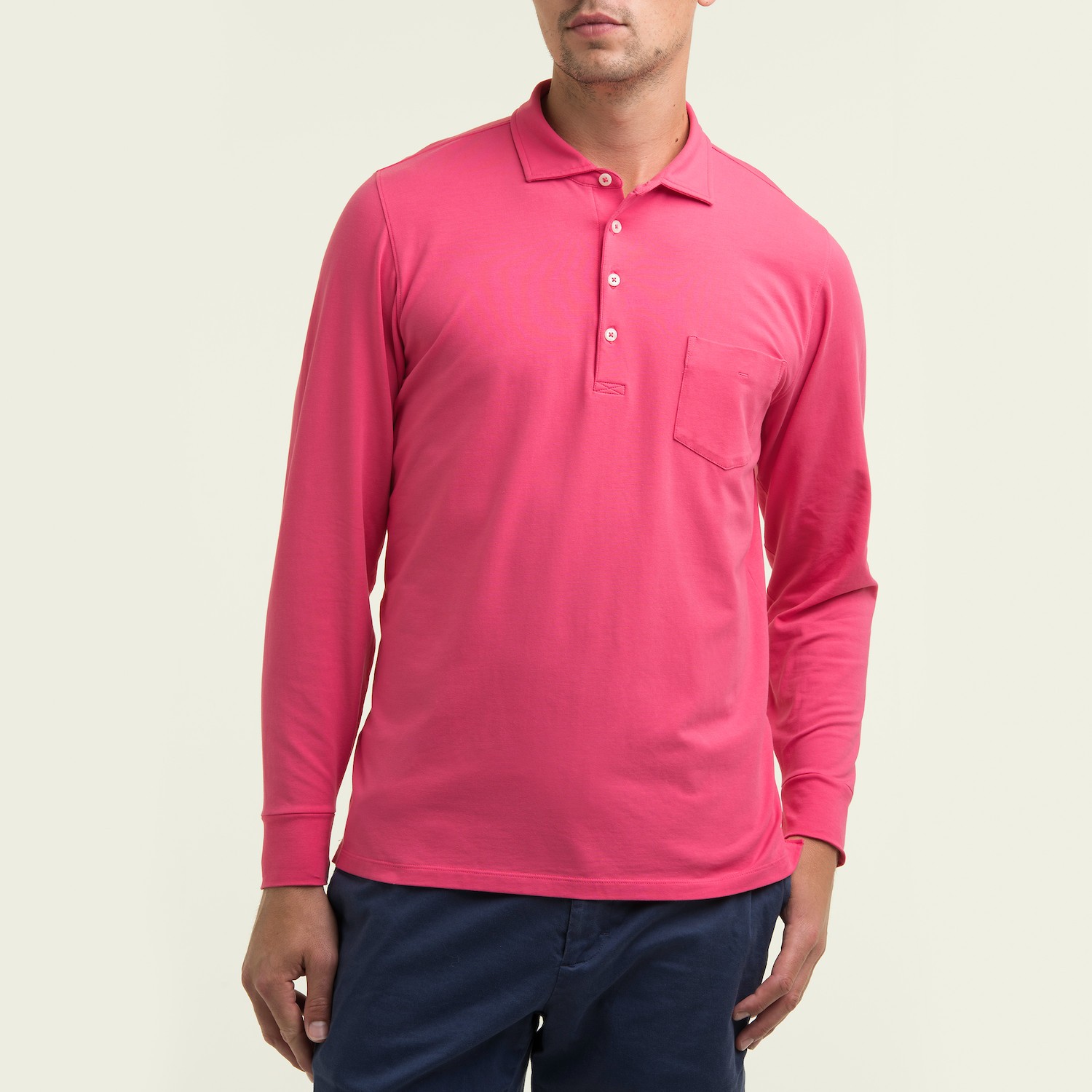 Picture of B. Draddy Men's Jack Long Sleeve Polo
